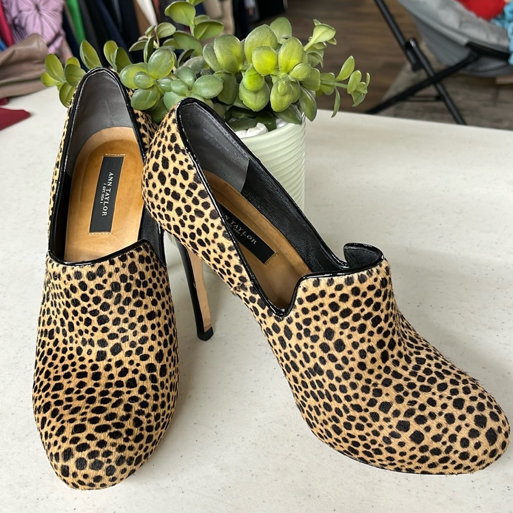 Ann Taylor Horse Hair Heels